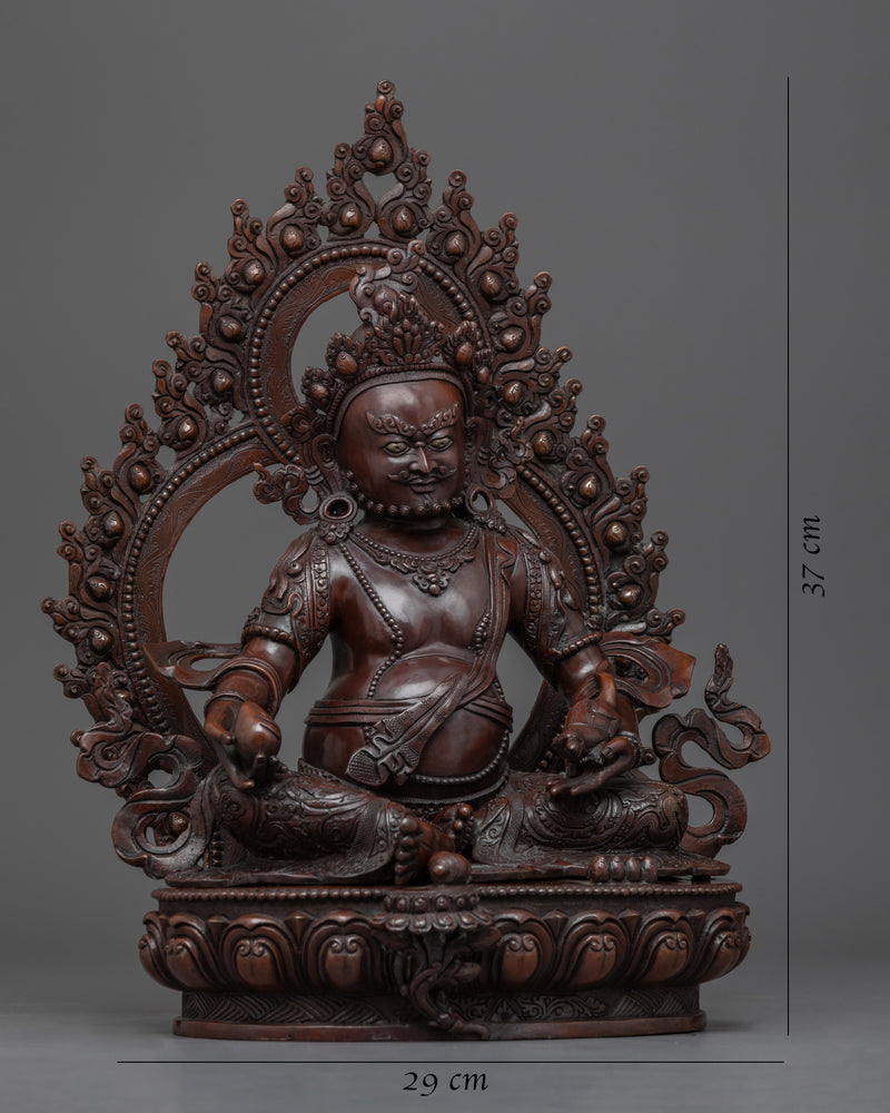 Jambhala Buddha Statue | Tibetan Himalayan Buddhist Wealth Deity
