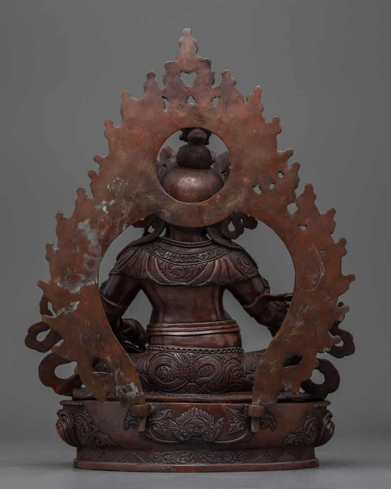 Jambhala Buddha Statue | Tibetan Himalayan Buddhist Wealth Deity