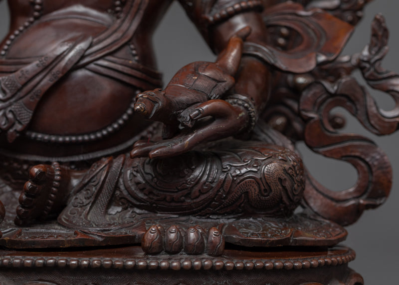 Jambhala Buddha Statue | Tibetan Himalayan Buddhist Wealth Deity