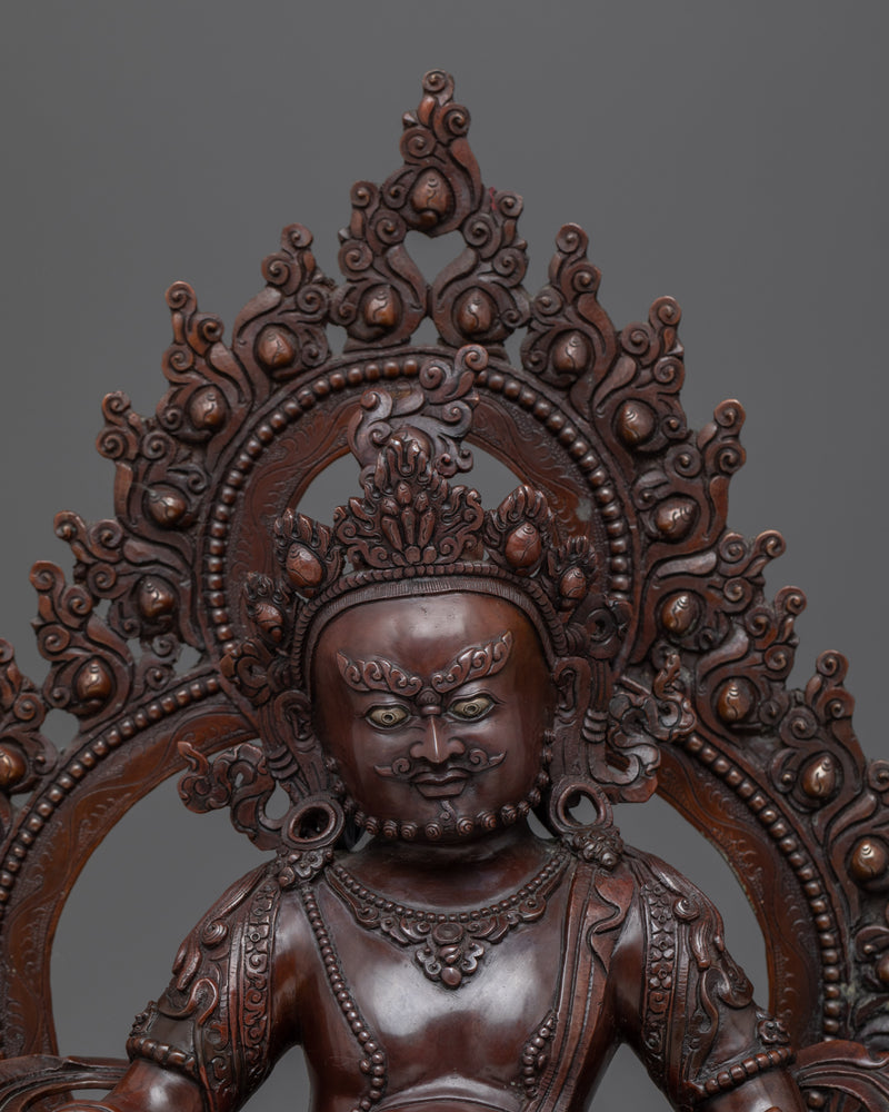 Jambhala Buddha Statue | Tibetan Himalayan Buddhist Wealth Deity