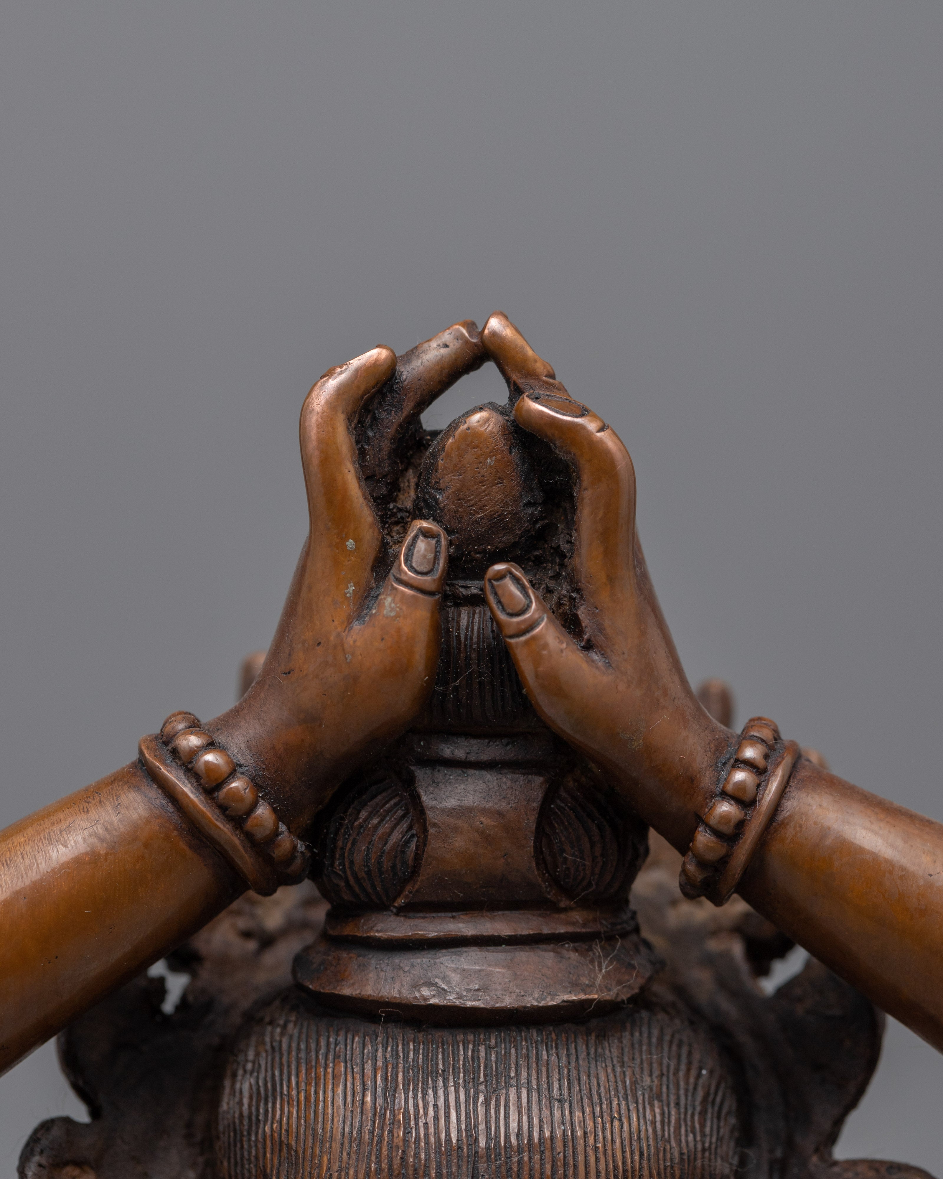 Manjushri Namasangati Practice Statue | Traditional Tibetan Bodhisattva Of Compassion