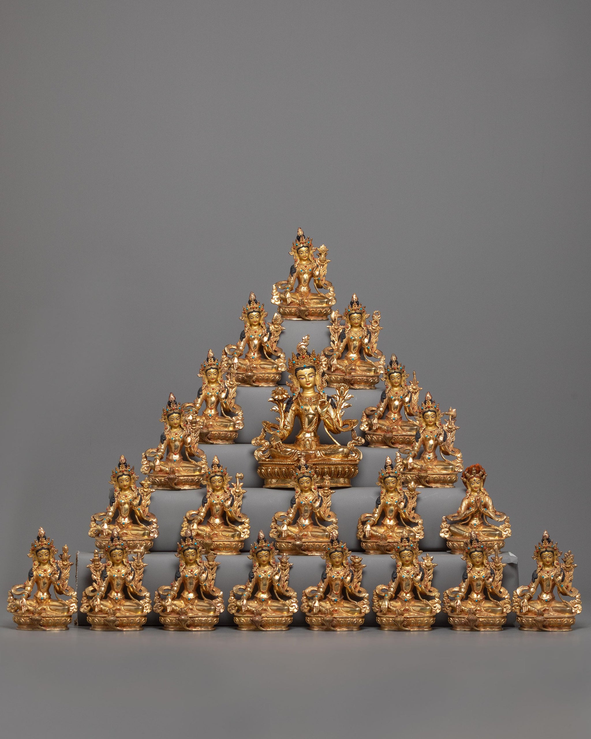 21 Tara Goddess Statue | Statue of Divine Tara in All Her 21 Manifesta