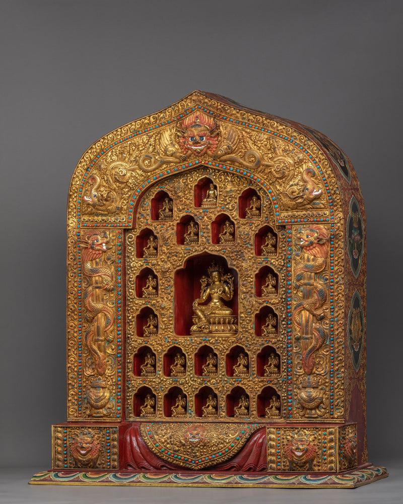 21 Forms of Tara | Traditionally Hand Carved Set of Taras