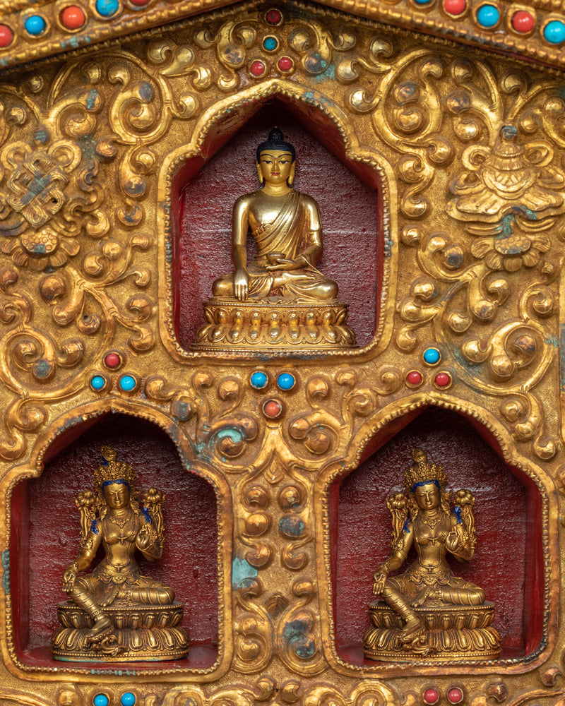 21 Forms of Tara | Traditionally Hand Carved Set of Taras