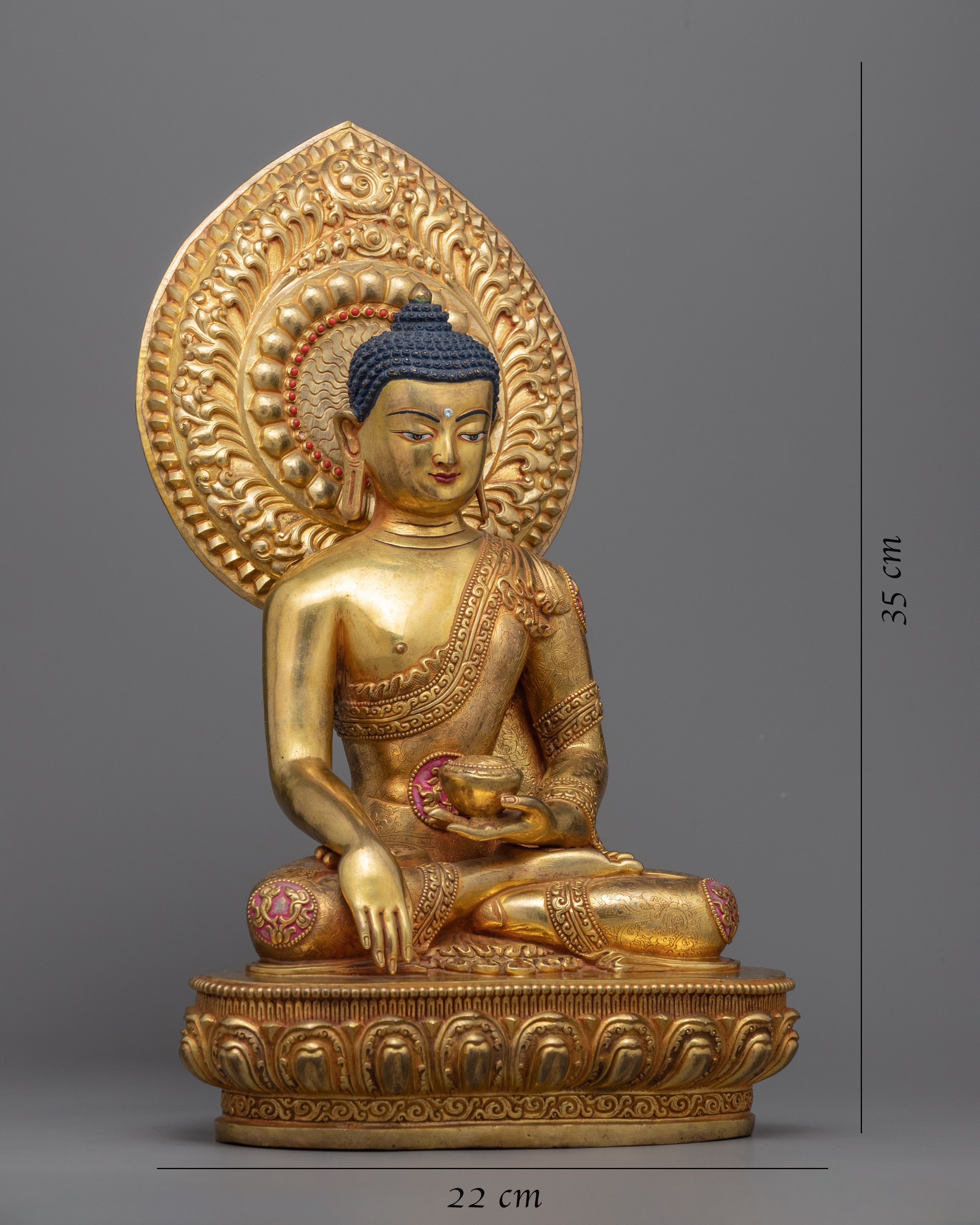 Statue Of Shakyamuni Buddha For Prosperity | Historical Gautam Buddha Figurine