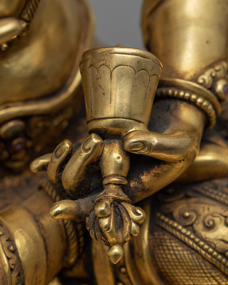 Himalayan Statue For Vajrasattva Tantra | Bodhisattva Sculpture For Practice