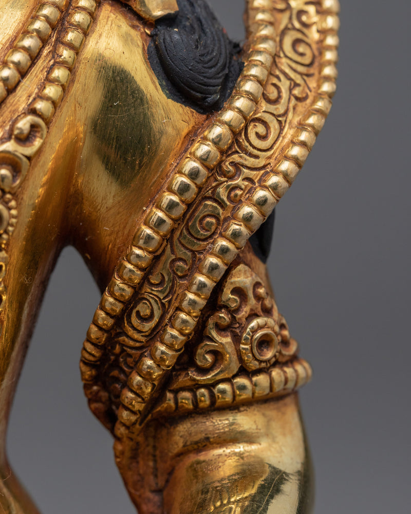 Buddhist Statue For Vajrasattva Mantra 100 | Traditional Tibetan Art