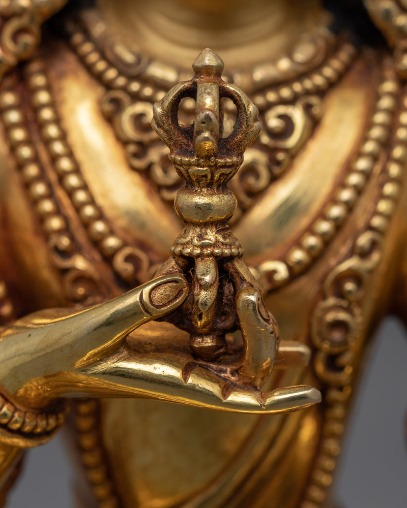 Buddhist Statue For Vajrasattva Mantra 100 | Traditional Tibetan Art