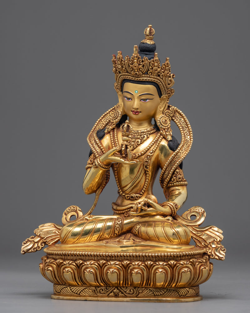 Buddhist Statue For Vajrasattva Mantra 100 | Traditional Tibetan Art