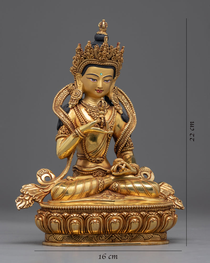 Buddhist Statue For Vajrasattva Mantra 100 | Traditional Tibetan Art
