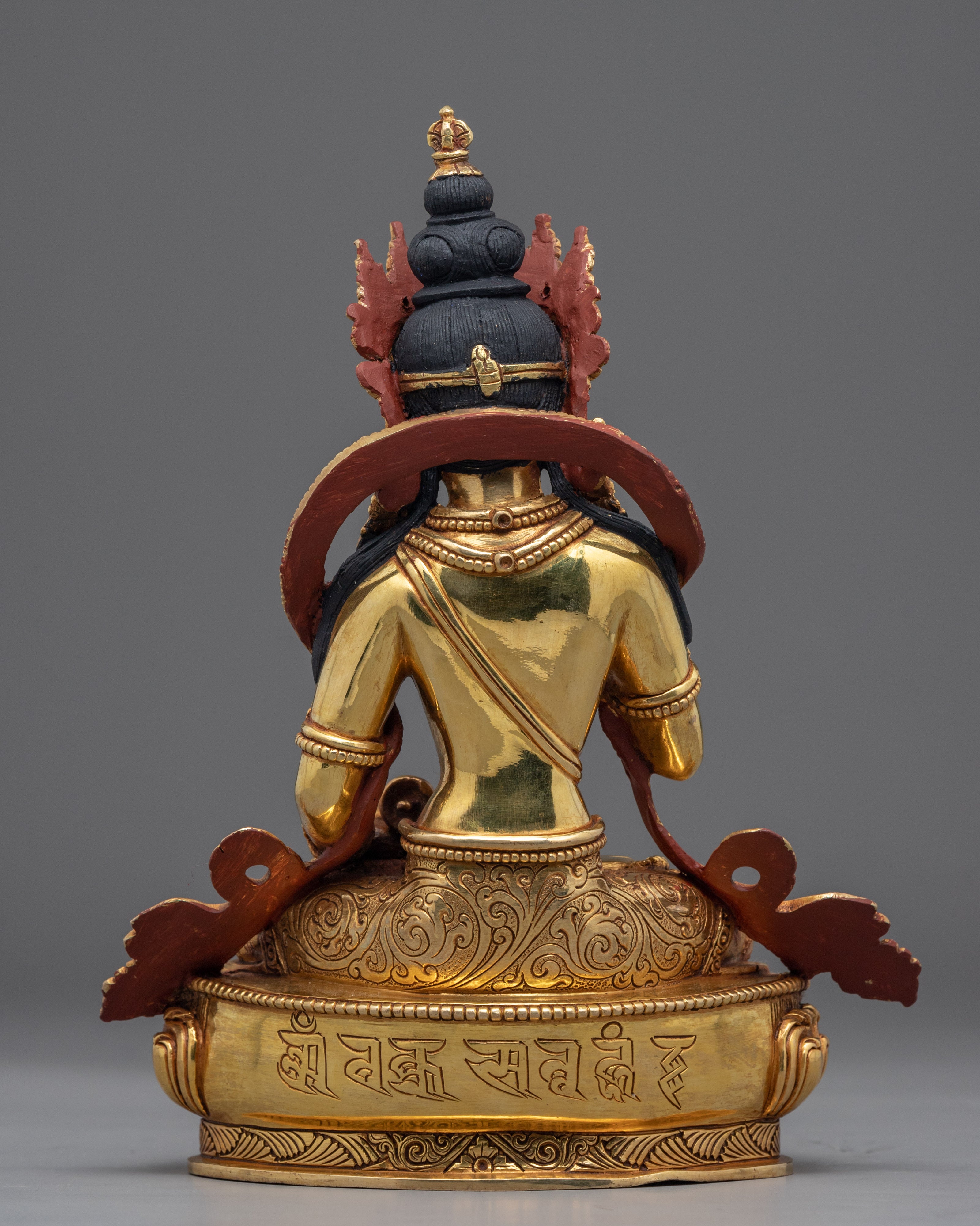 Buddhist Statue For Vajrasattva Mantra 100 | Traditional Tibetan Art