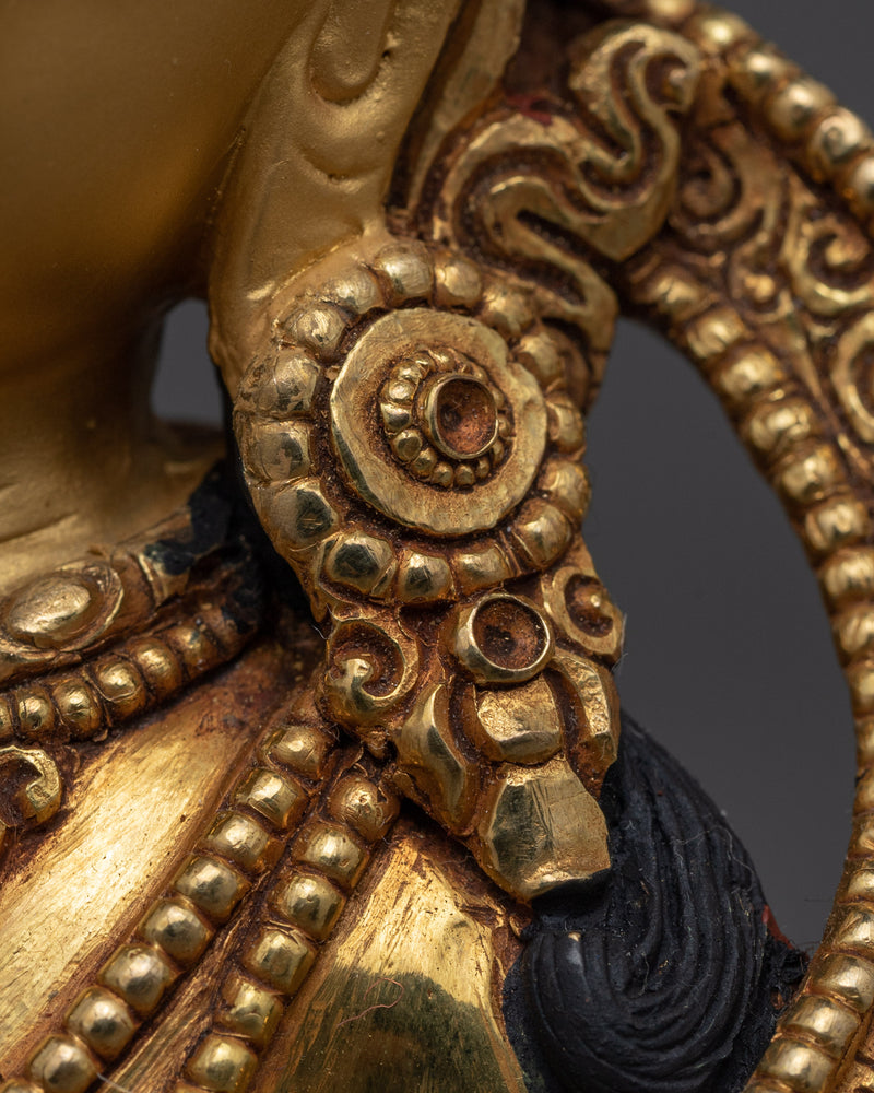 Buddhist Statue For Vajrasattva Mantra 100 | Traditional Tibetan Art