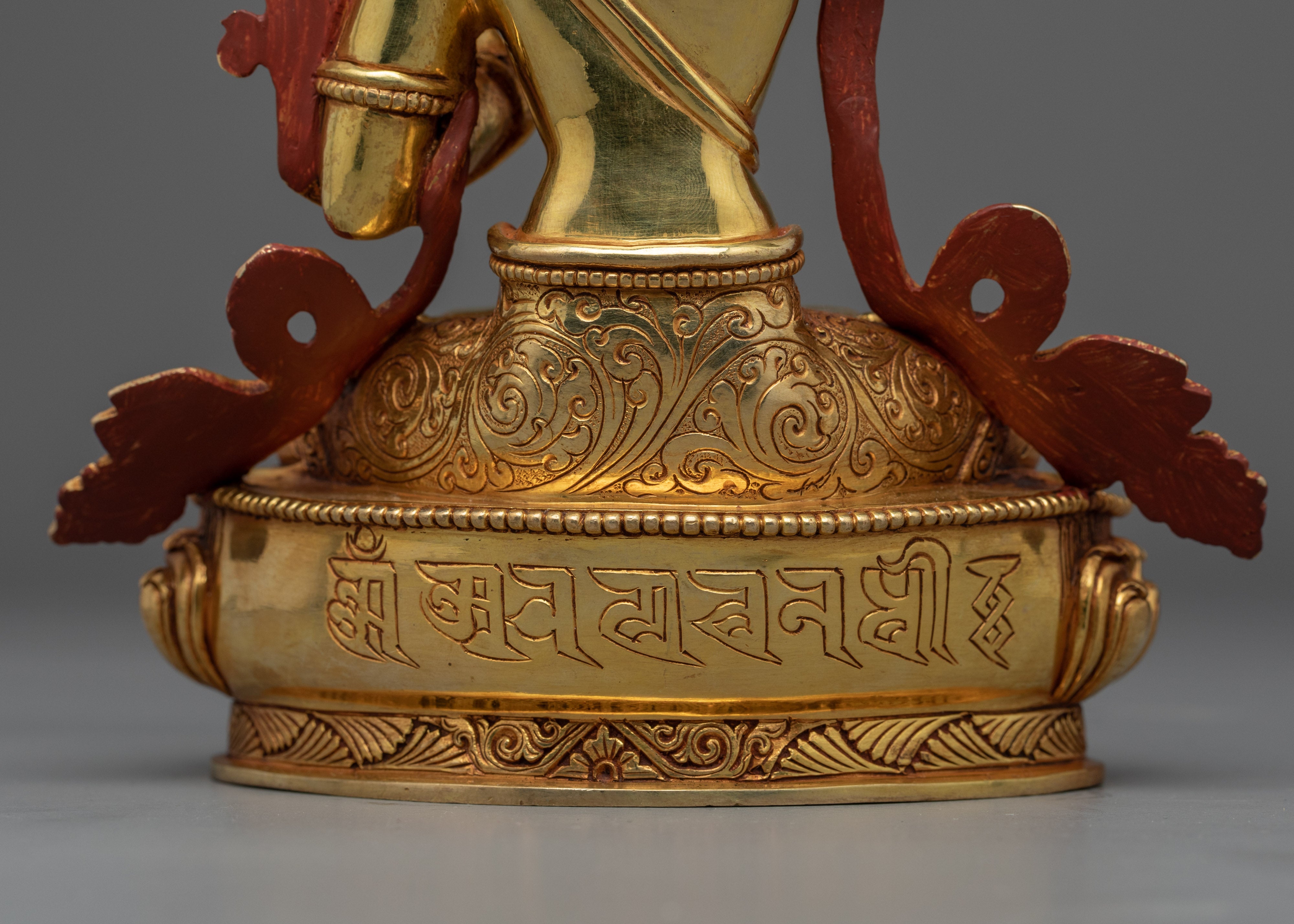 Buda Manjushri Simulacrum | Himalayan 24-Carat Gold Gilded Statues