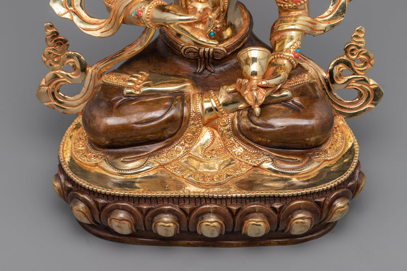 Religious Statue For Vajrasattva Practice Kagyu | Himalayan Traditional Zen Art