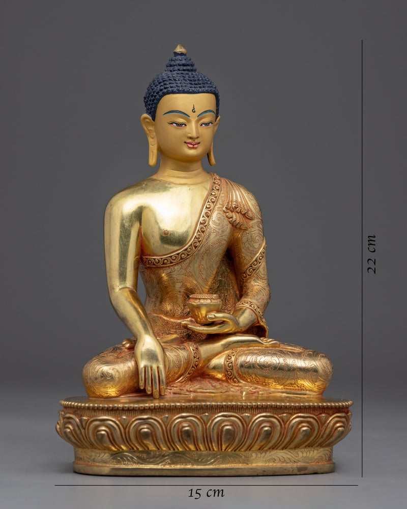 Religious Statue For Gautama Buddha Religion | Buddhist Deity Figurine For Ritual