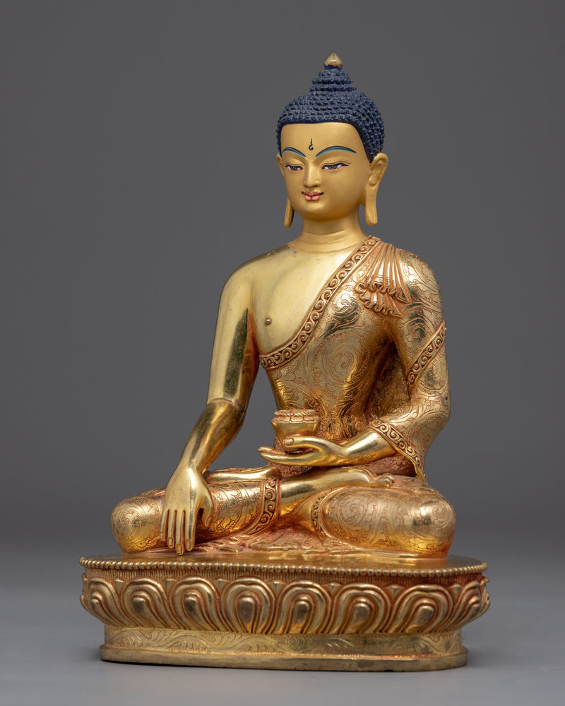 Religious Statue For Gautama Buddha Religion | Buddhist Deity Figurine For Ritual