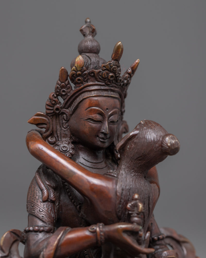 Statue of Vajrasattva with Consort | Buddhist Yab Yum Sculpture