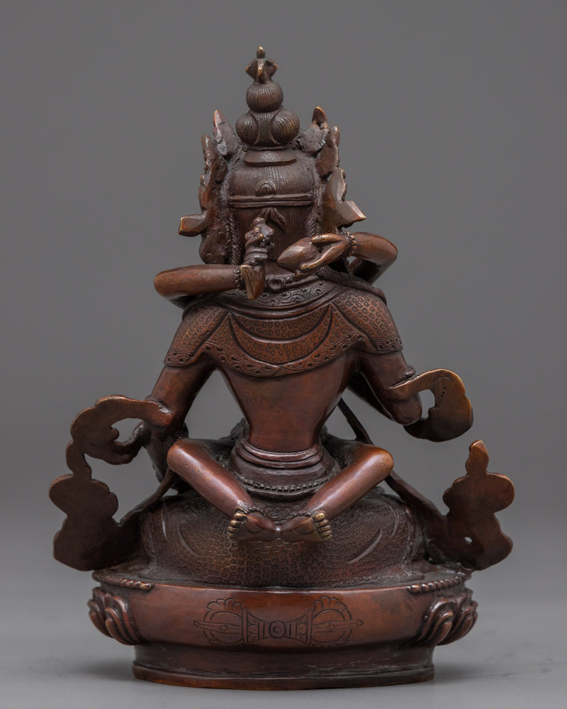Statue of Vajrasattva with Consort | Buddhist Yab Yum Sculpture