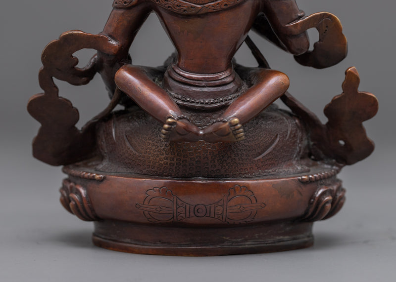 Statue of Vajrasattva with Consort | Buddhist Yab Yum Sculpture