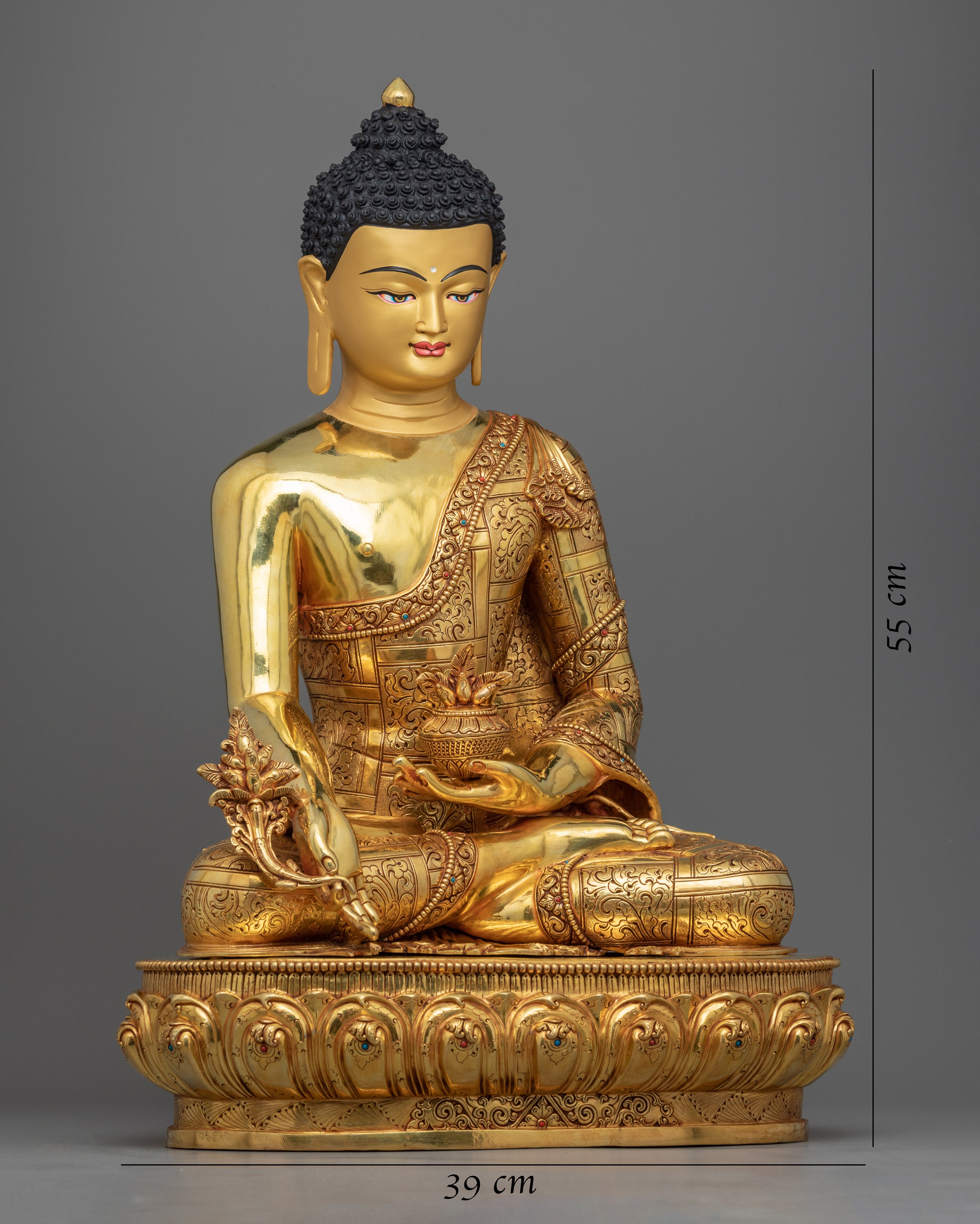 Exclusive Three Buddha Set | Traditional Artwork of Nepal
