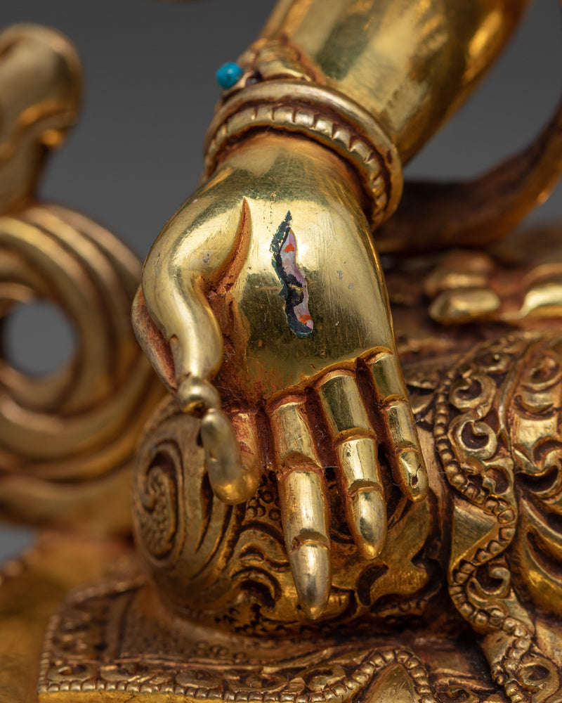 Beautiful White Tara Statue | Traditional Himalayan Art