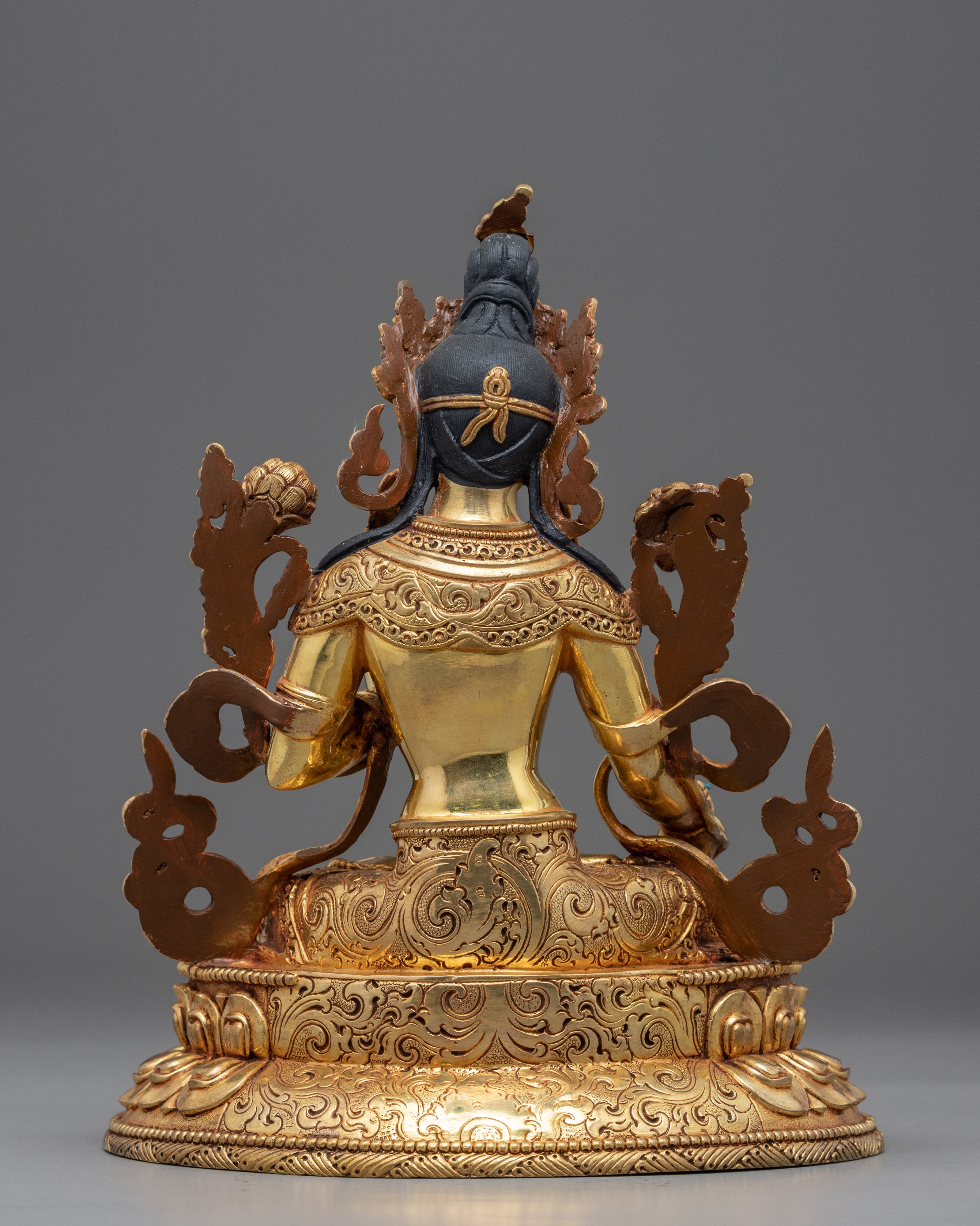 Beautiful White Tara Statue | Traditional Himalayan Art