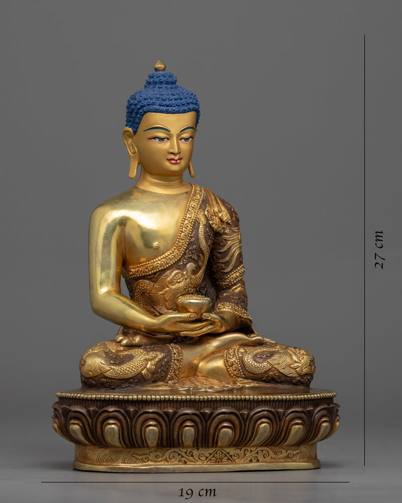 Traditional Long Life Buddha Statue | Himalaya Tibetan Deity