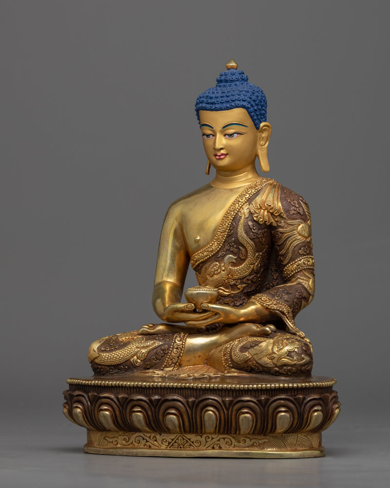 Traditional Long Life Buddha Statue | Himalaya Tibetan Deity