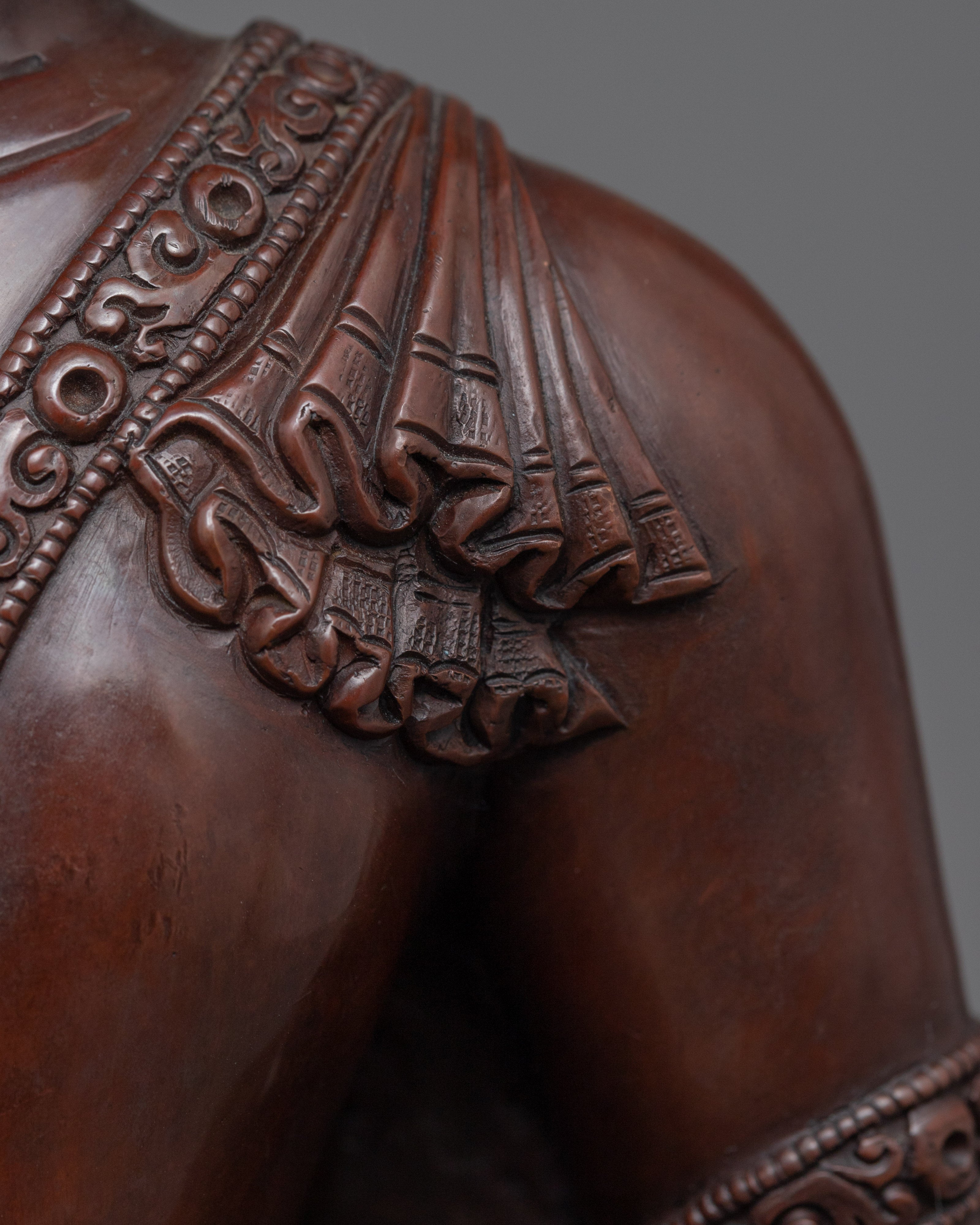 Mindfulness Buddha Statue | Himalayan Shakyamuni Buddha Oxidized Art