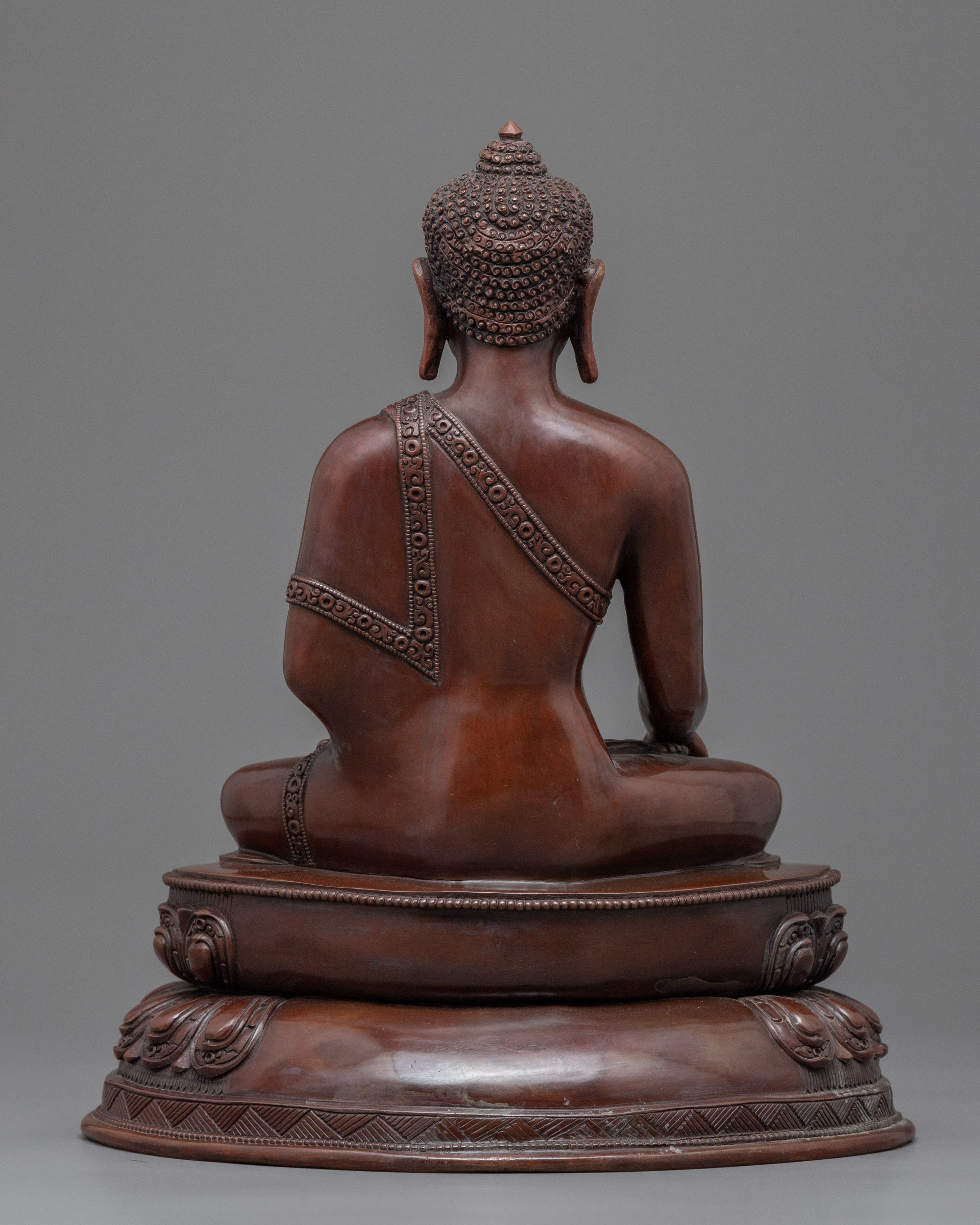 Mindfulness Buddha Statue | Himalayan Shakyamuni Buddha Oxidized Art