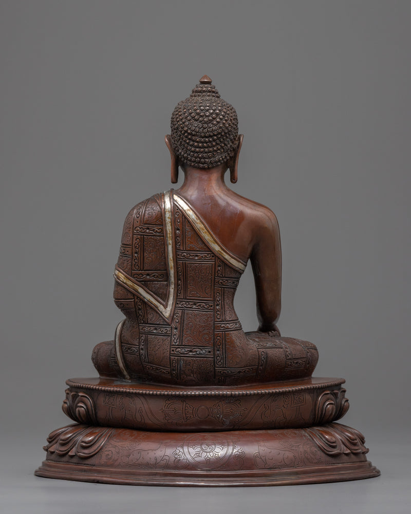 Shakyamuni Buddhas Body Art | Himalayan Traditional Oxidized Statue
