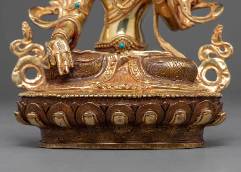 Gold Tara Statue For Sale | Traditionally Hand-Made Artwork