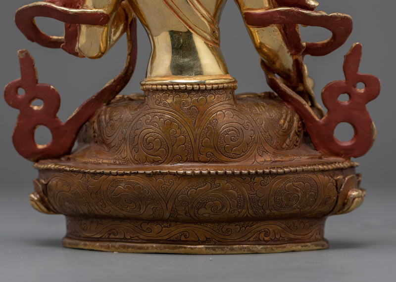 Gold Tara Statue For Sale | Traditionally Hand-Made Artwork