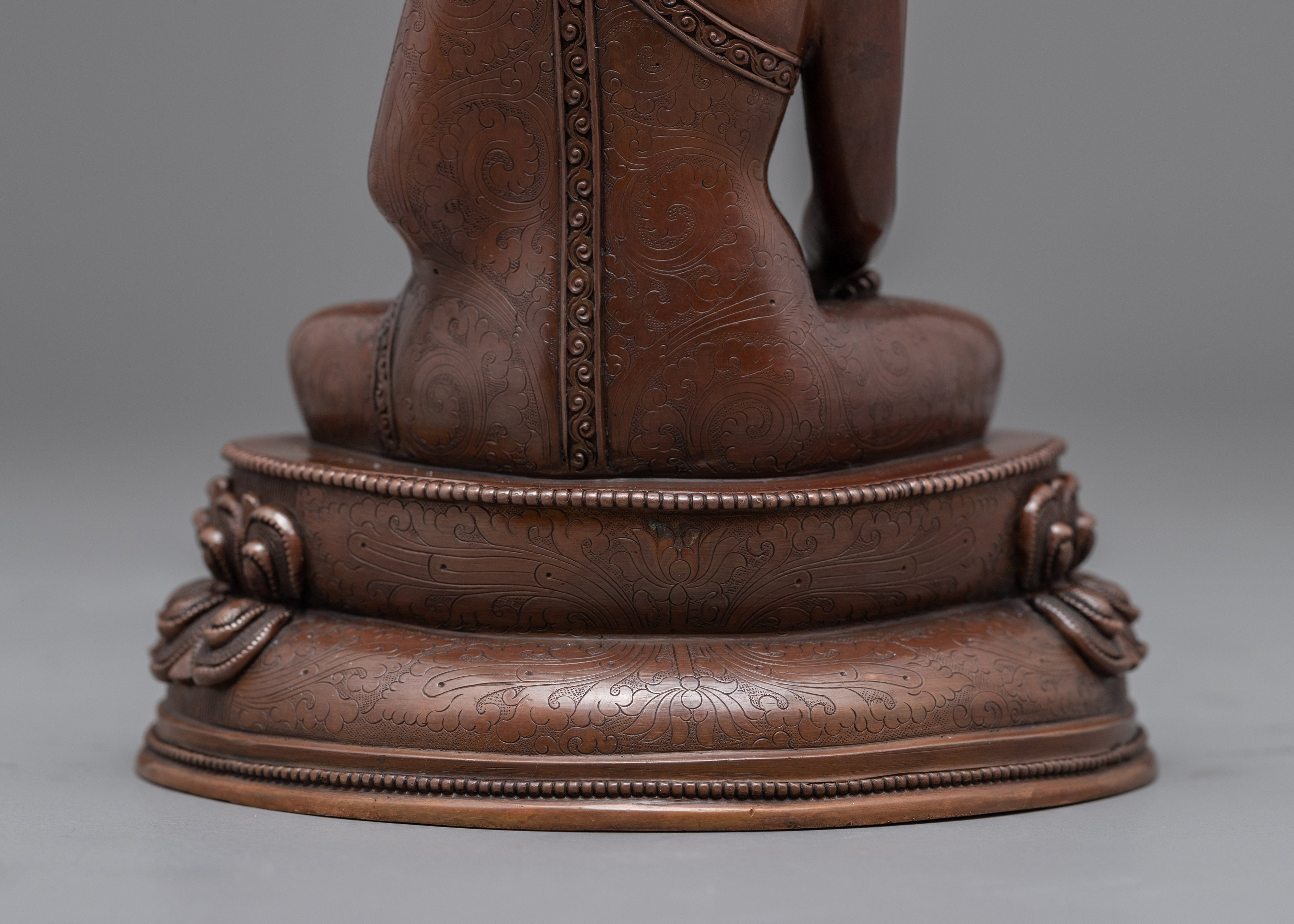 The Buddha Shakyamuni Statue | Himalayan Oxidized Statues