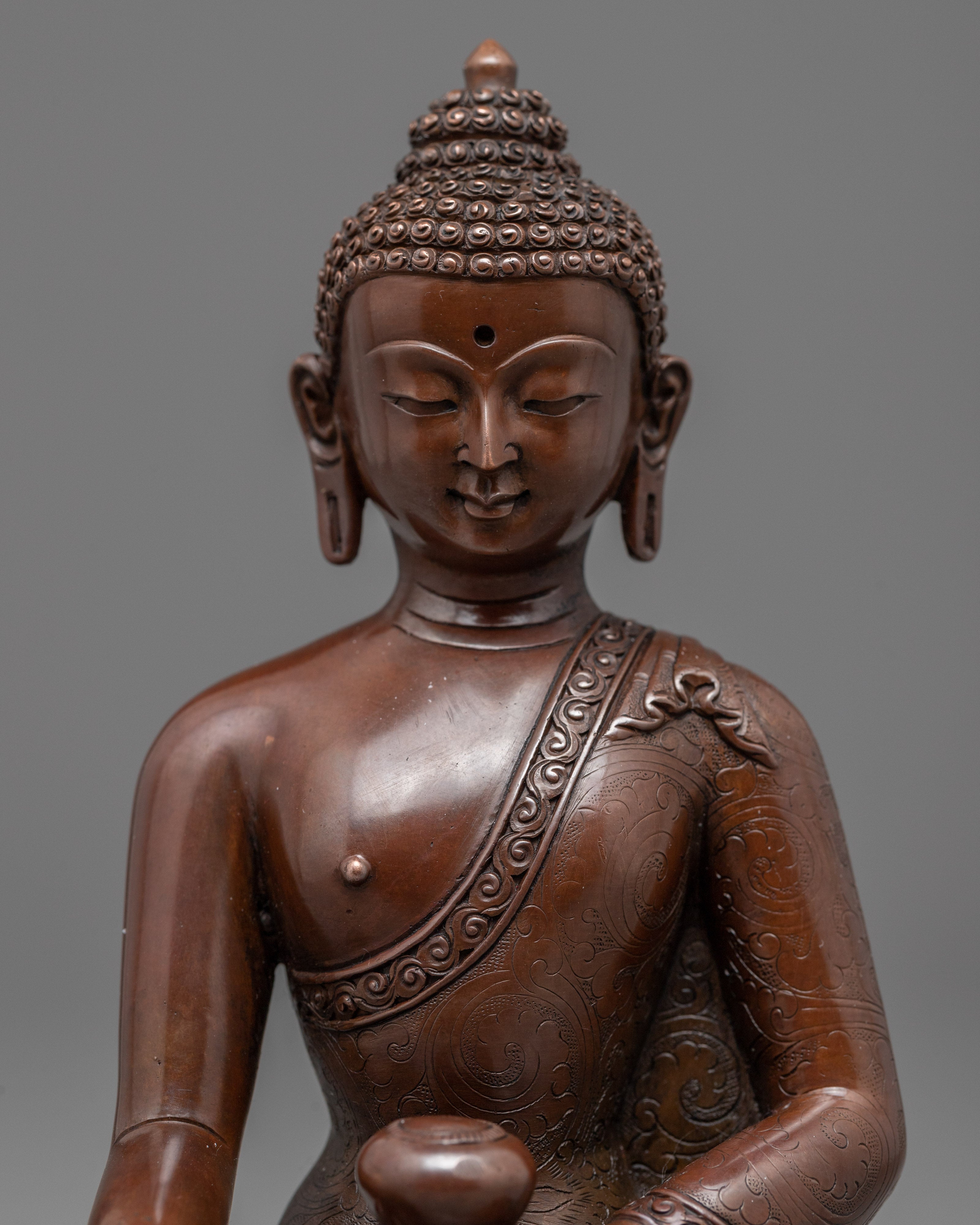 The Buddha Shakyamuni Statue | Himalayan Oxidized Statues