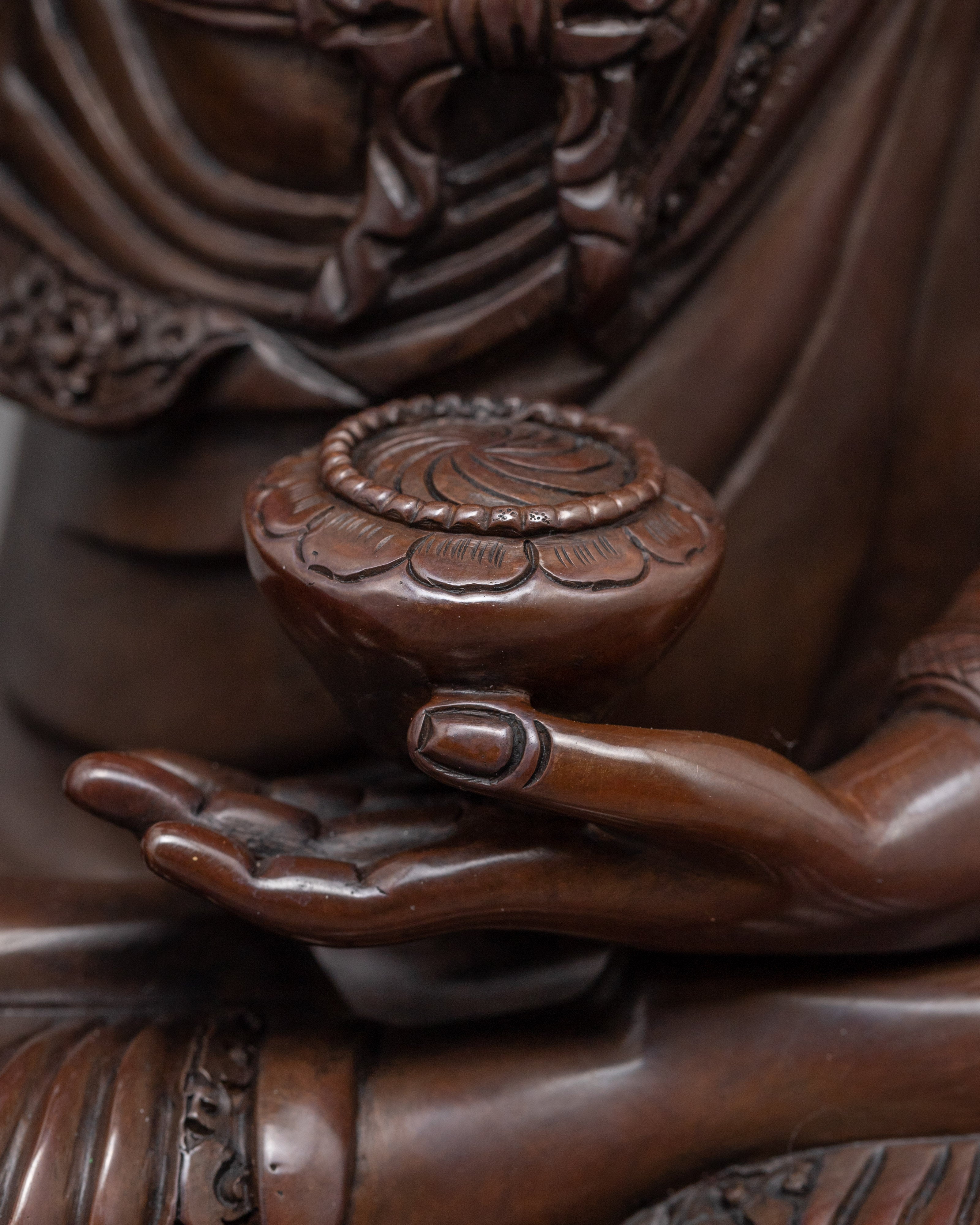 Buddha Decorations For The Home | Hand-Made Oxidized Statue