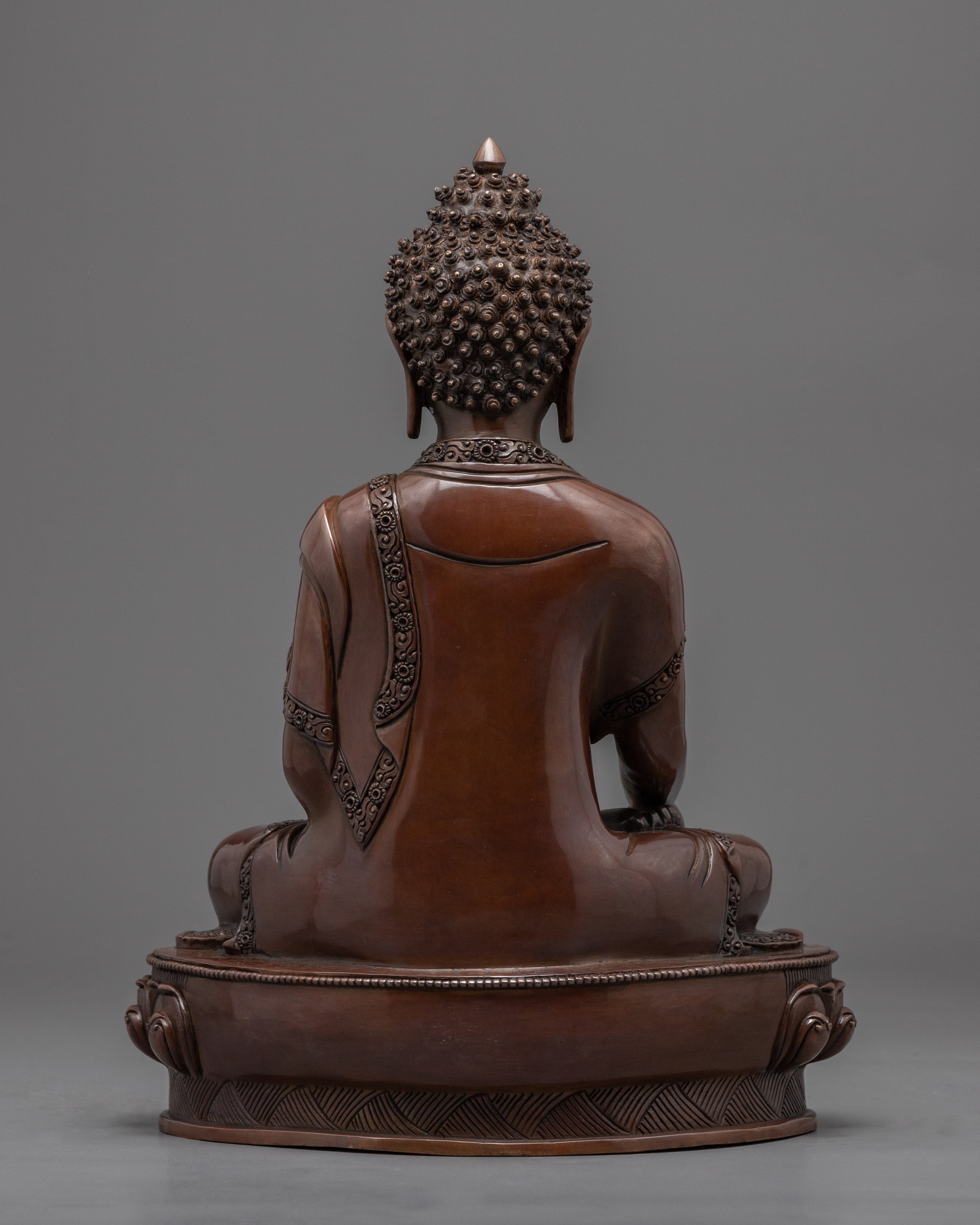 Buddha Decorations For The Home | Hand-Made Oxidized Statue
