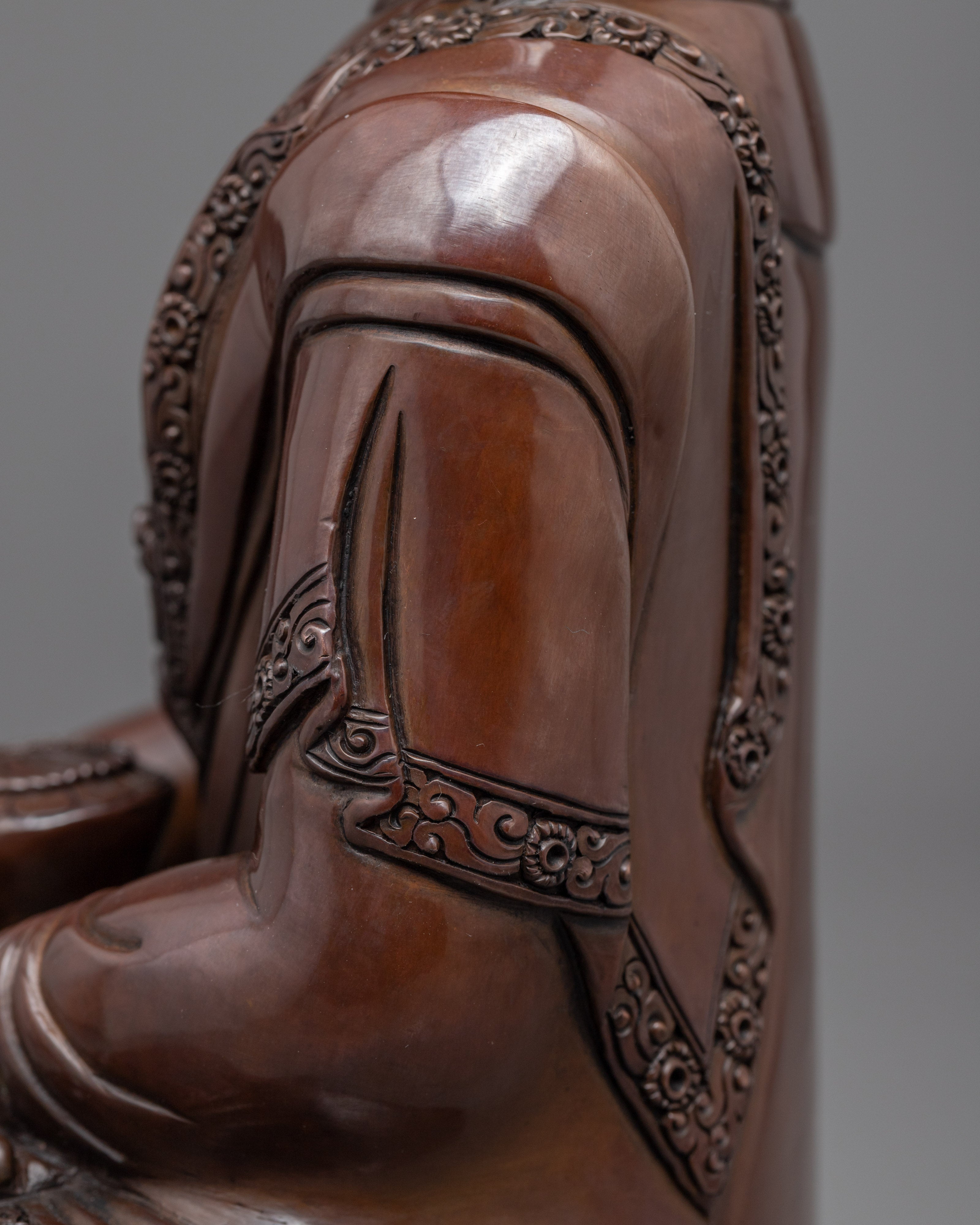 Buddha Decorations For The Home | Hand-Made Oxidized Statue