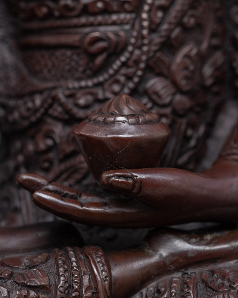 Statue With Detailed Buddha Features | Made In The Himalayas
