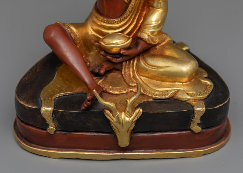 Miralepa Buddhist Statue | Tibetan Buddhist Master Artwork