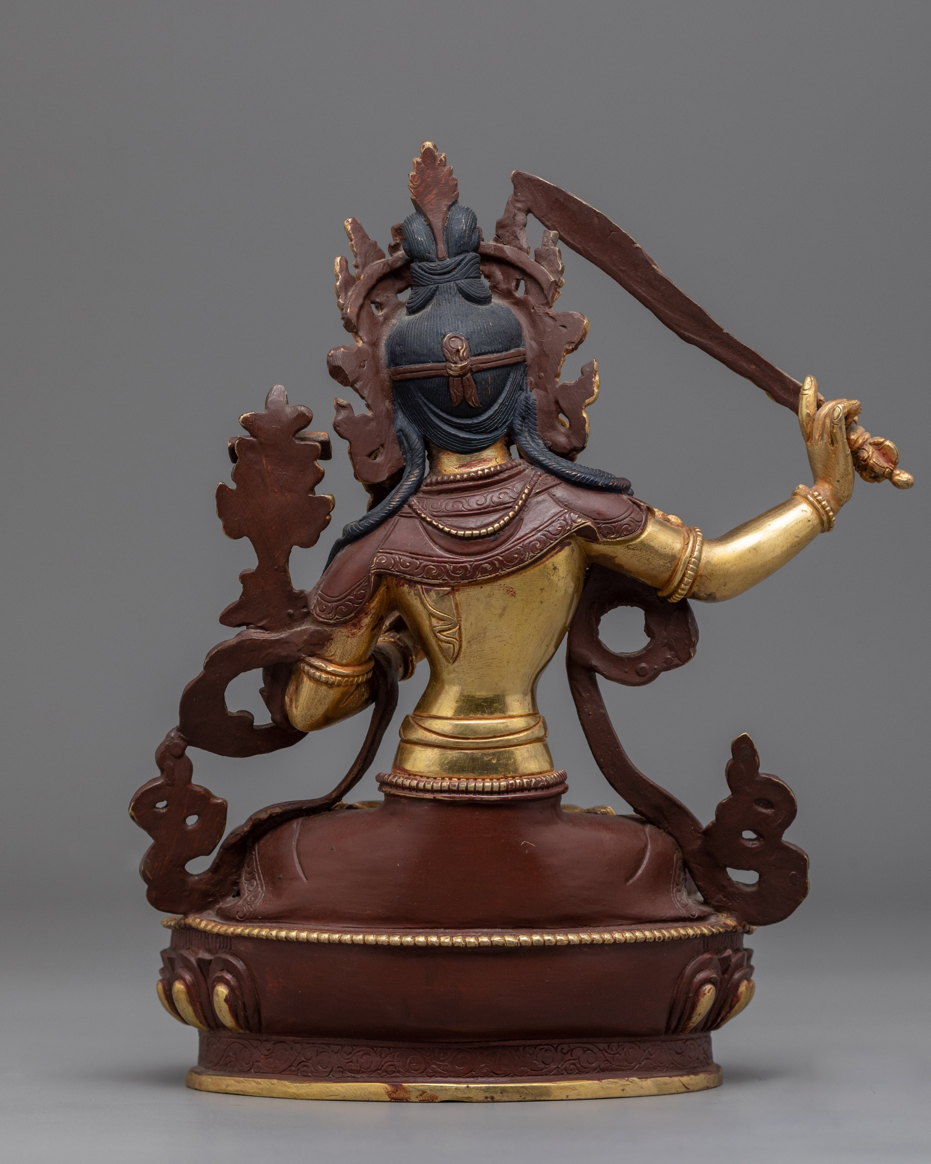 Manjushri Buddhism Bodhisattva Statue |  Wisdom Deity of Buddhism