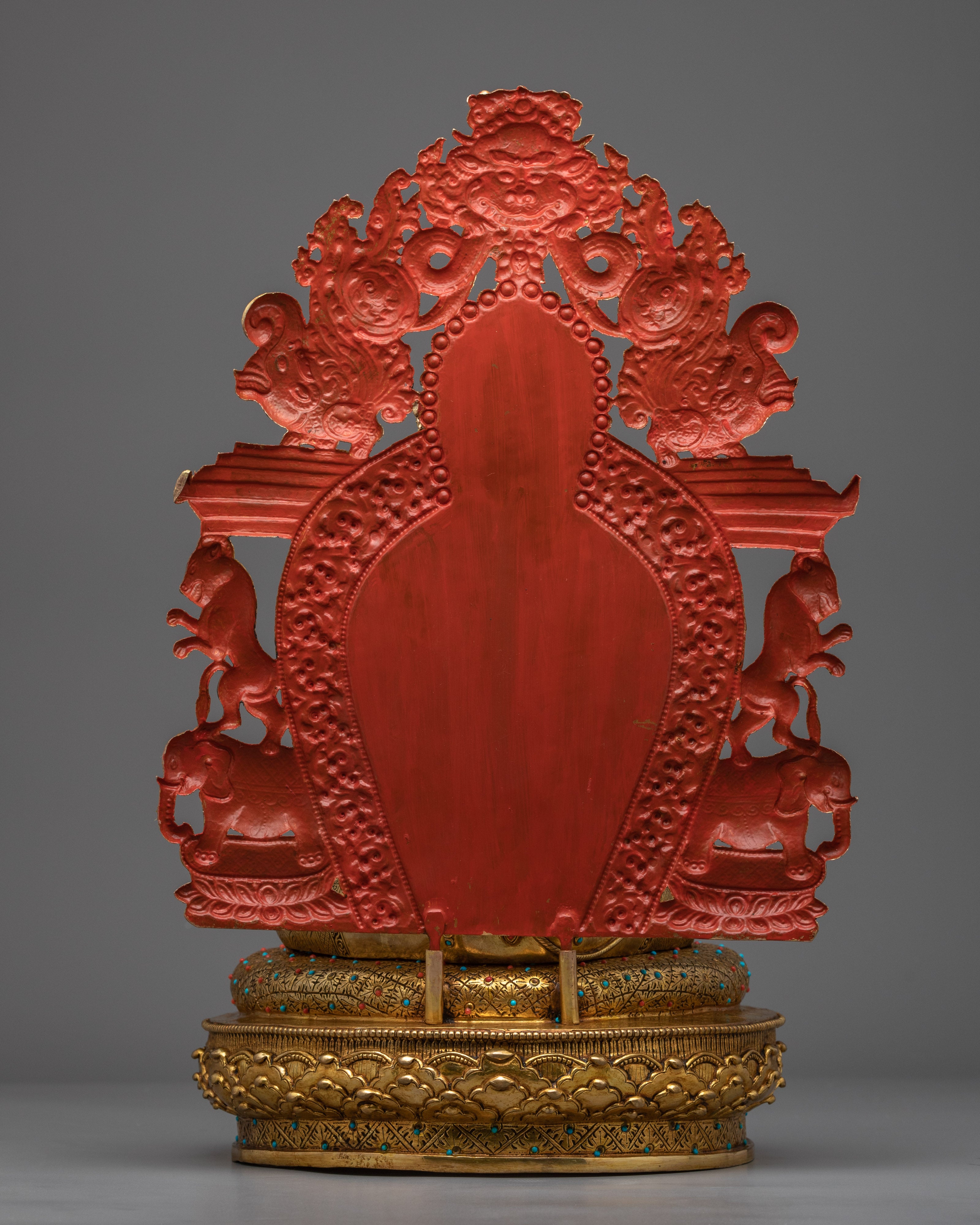 Handcrafted Tibetan Shakyamuni Buddha Statue | Tibetan Art Work