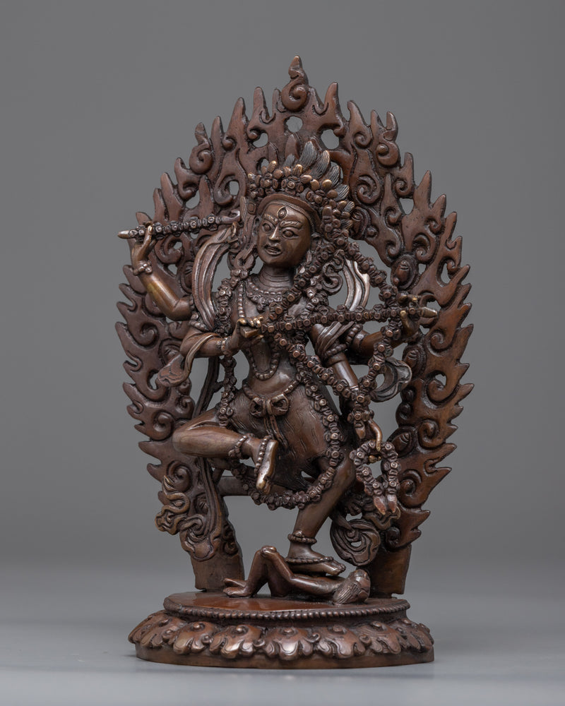 Statue For Kurukulla Mantra | Himalayan Traditionally Hand-Made Art