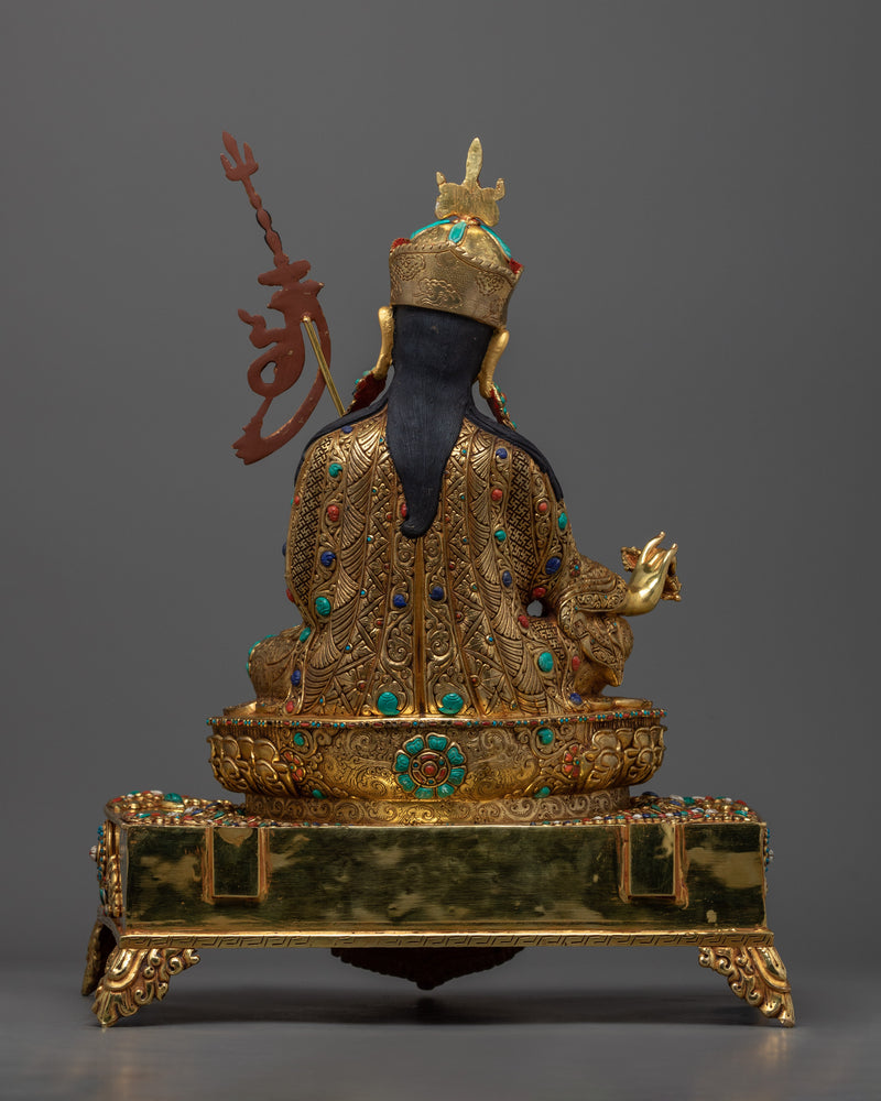 Tibetan Guru Rinpoche Statue | Himalayan Buddhist Art