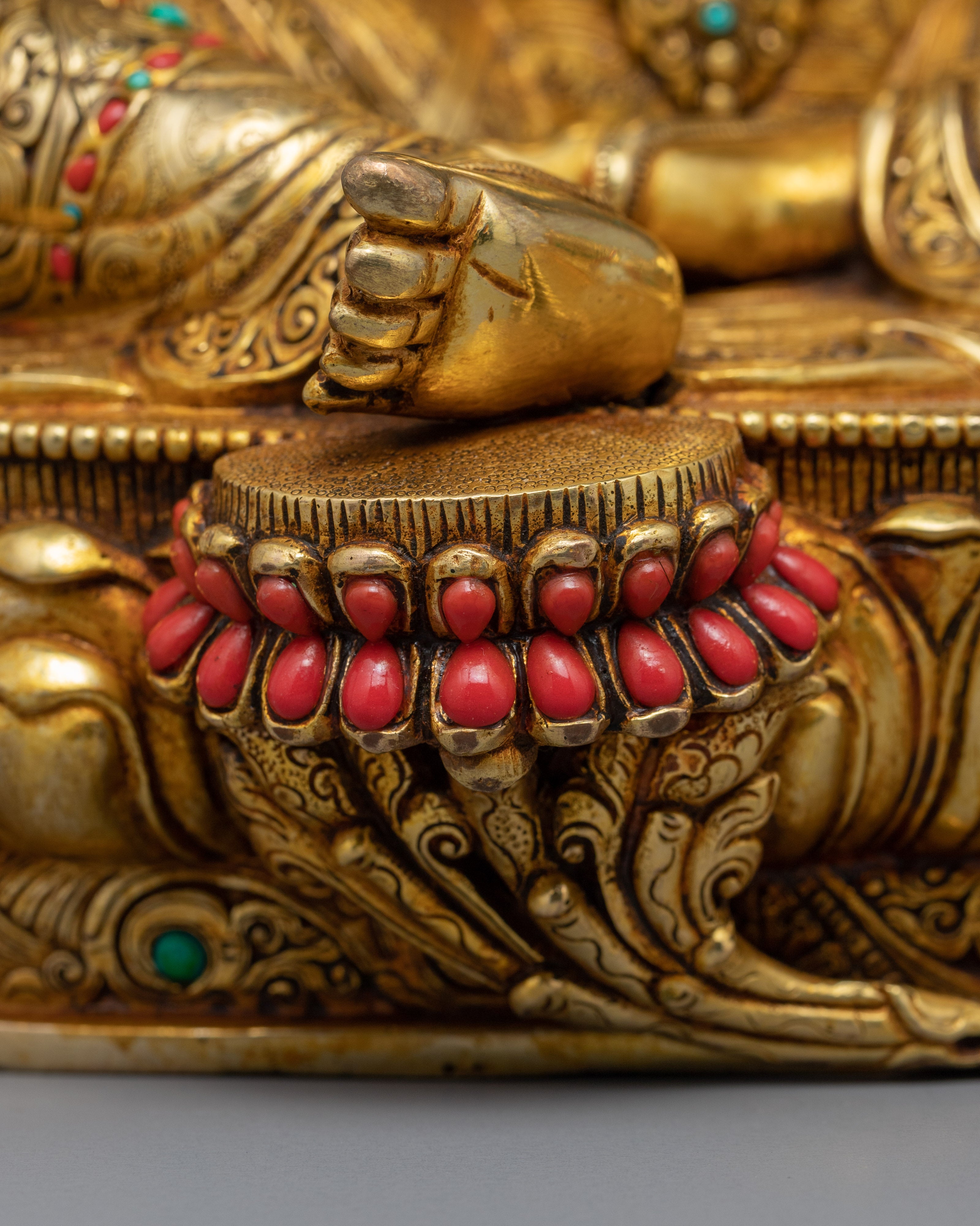 Beautiful Green Tara Sculpture | Handcrafted Buddhist Statue for Meditation