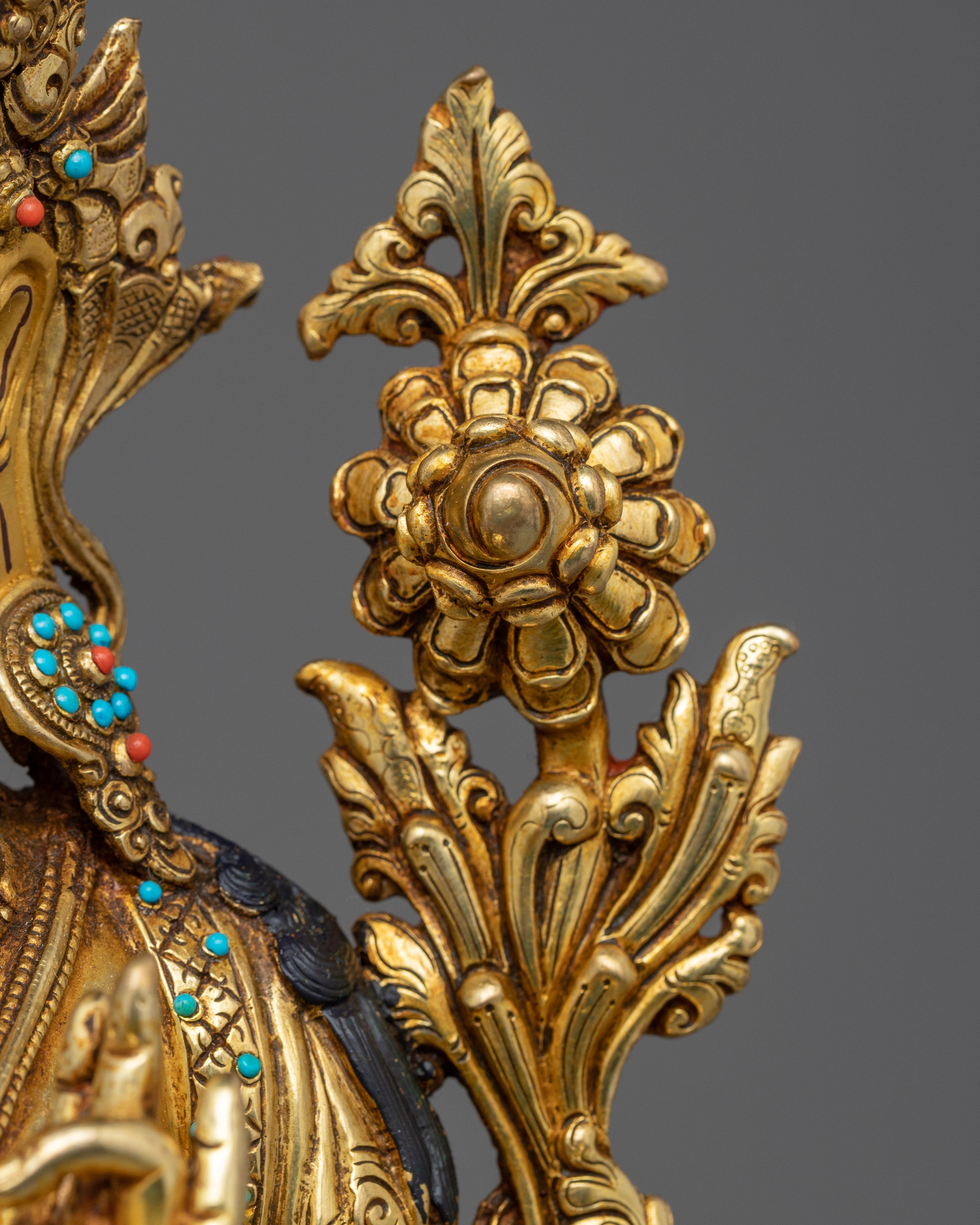 Beautiful Green Tara Sculpture | Handcrafted Buddhist Statue for Meditation
