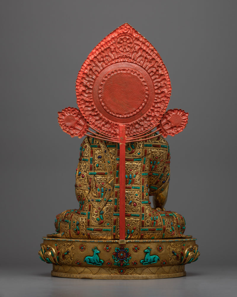Shakyamuni Buddha Statue 21 Inch | Traditionally Hand Crafted Sculpture