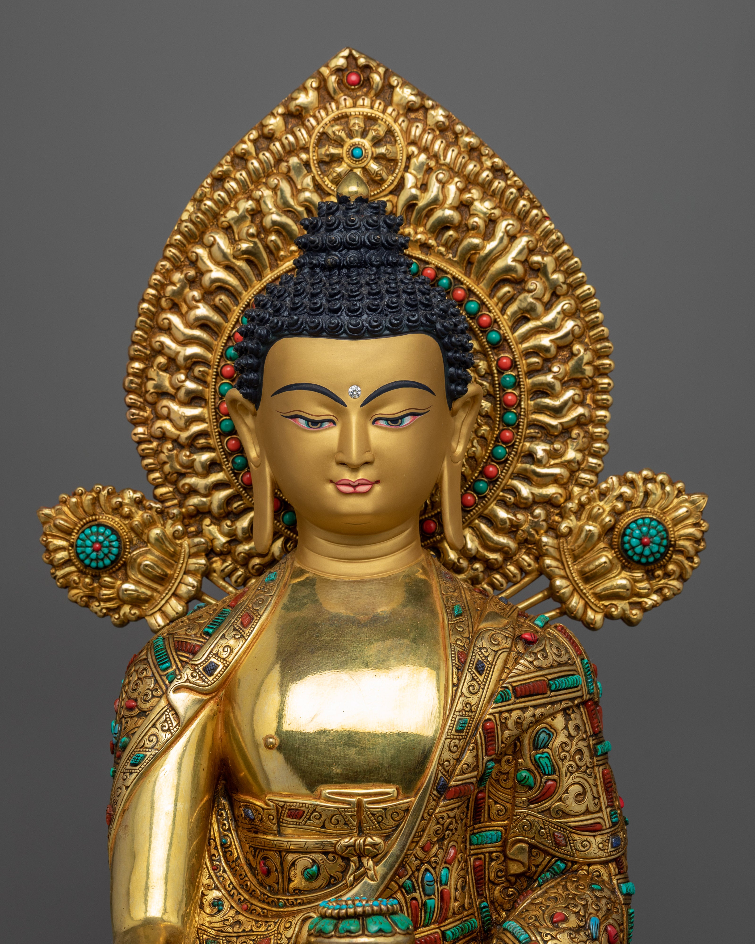 Shakyamuni Buddha Statue 21 Inch | Traditionally Hand Crafted Sculpture