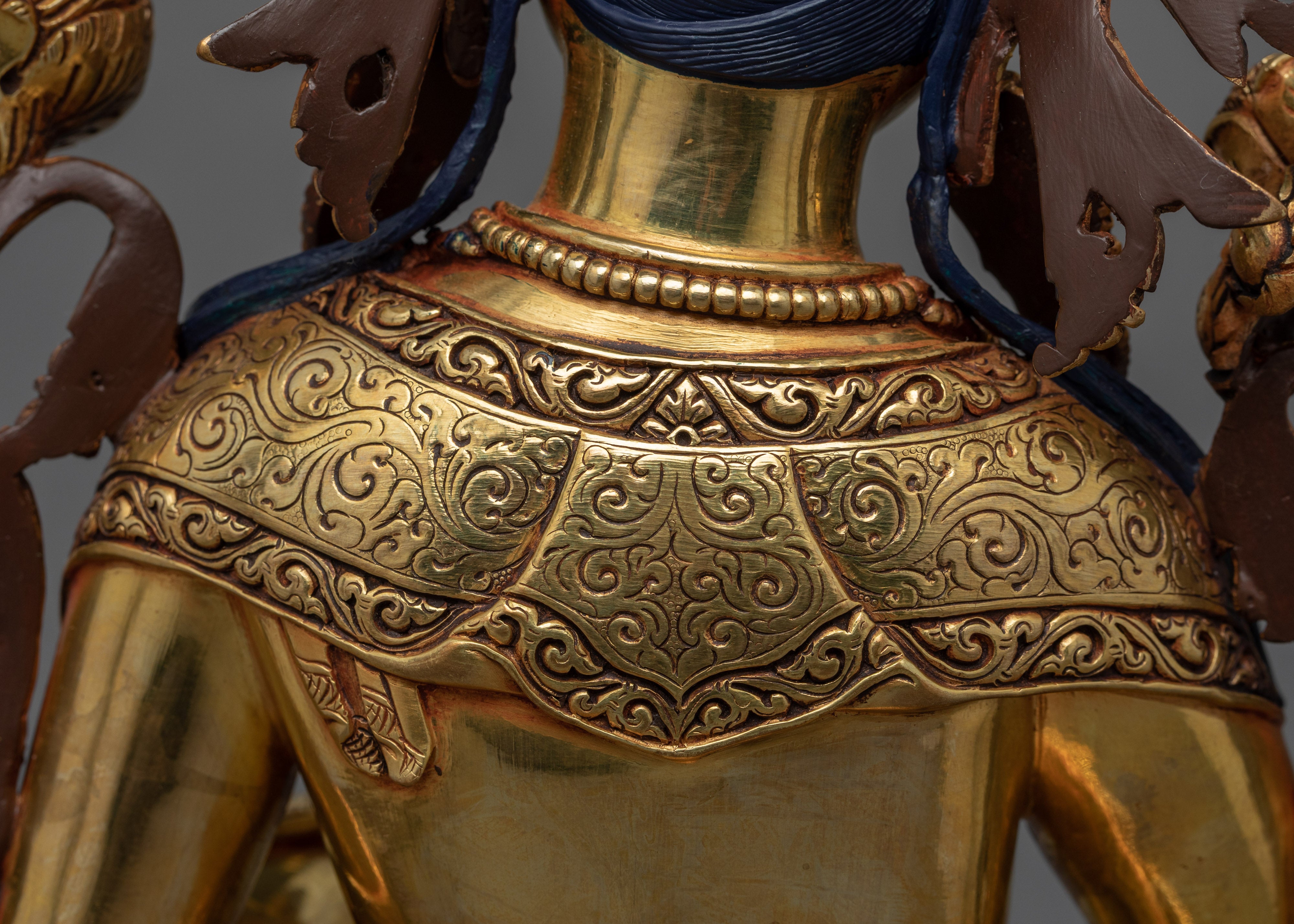 Green Tara Image Statue | Female Buddha Sculpture