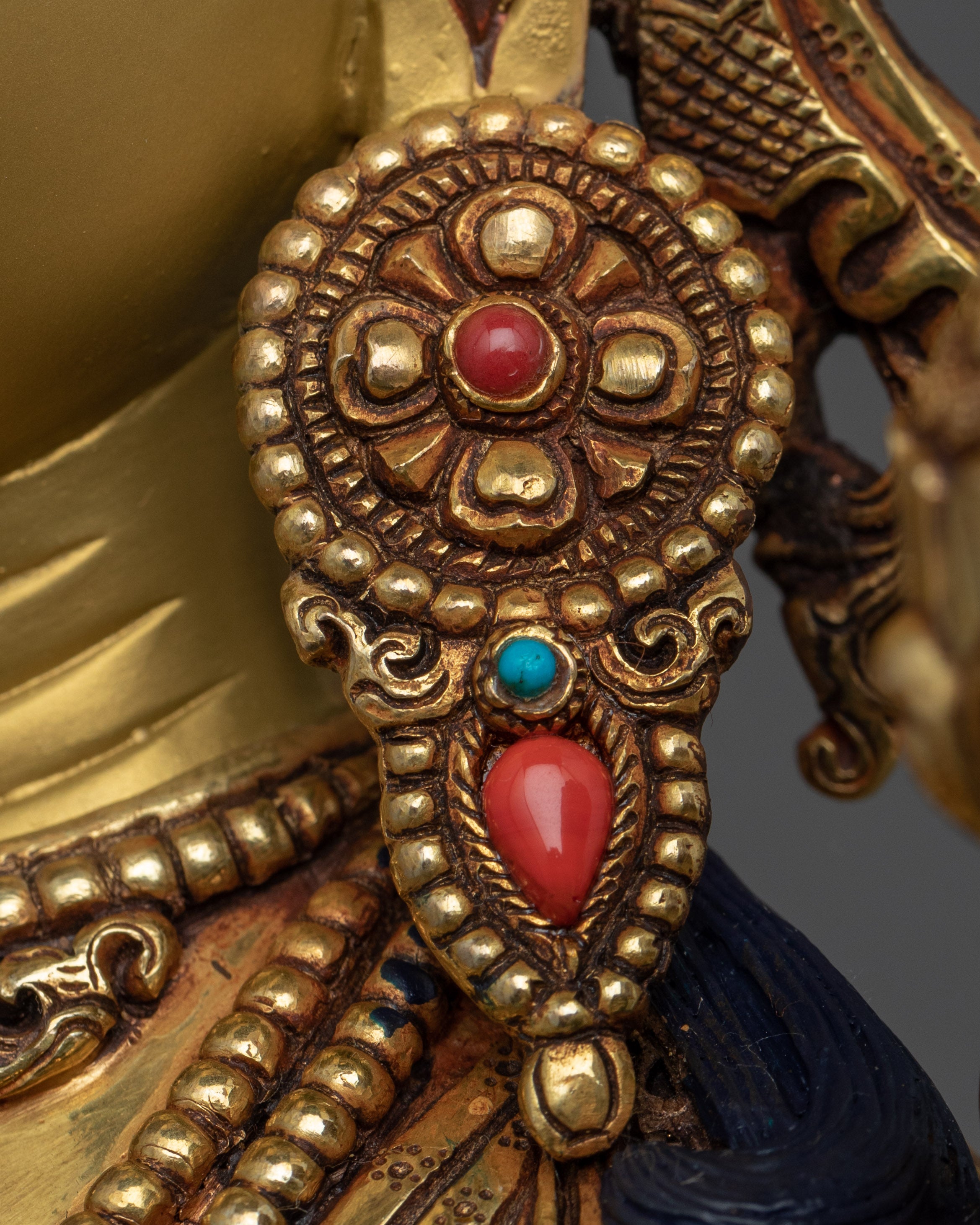 Green Tara Image Statue | Female Buddha Sculpture